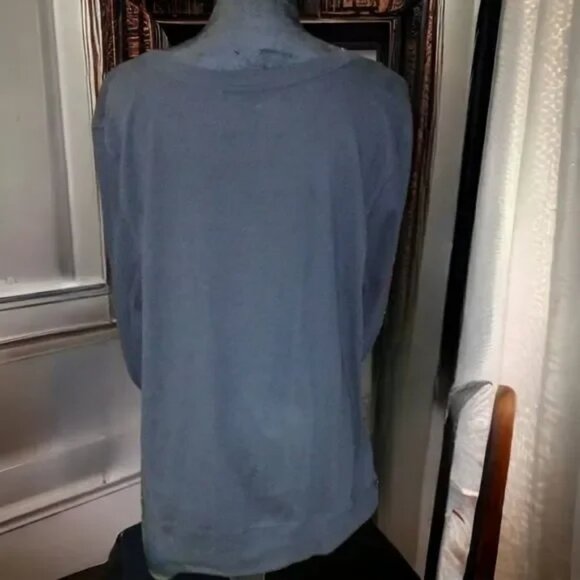 Faded Glory Black Soot Lightweight Women's Long Sleeve Shirt Size 2X (18W/20W)! - Picture 6 of 16